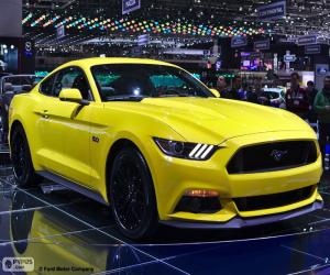 пазл Ford Mustang 2015